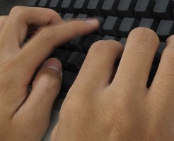 touch typing